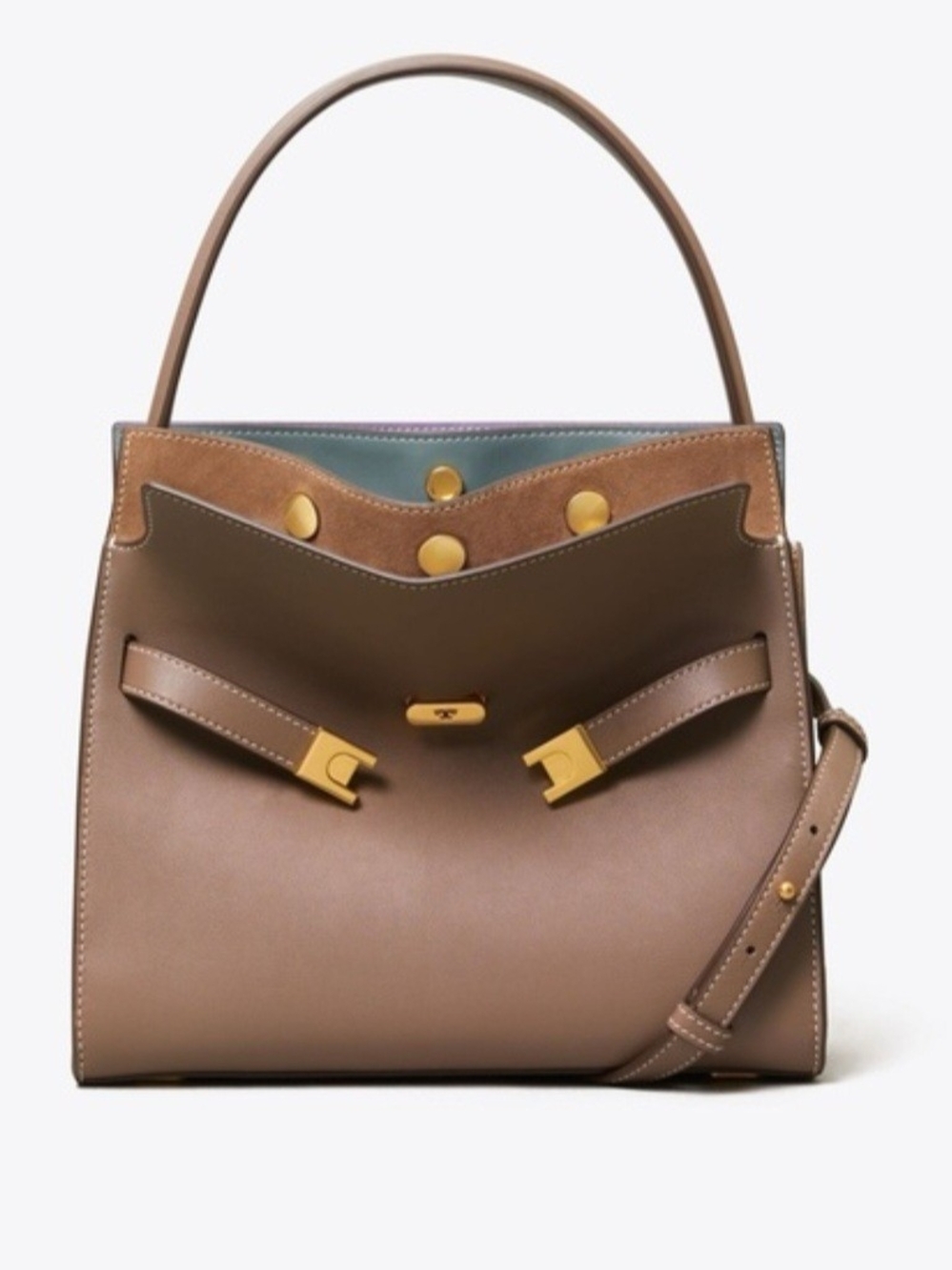 TORY BURCH: Small Lee Radziwill Double Bag